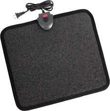 Heated Floor Mat Under Desk for Foot Warmer Adjustable Temperature Space Heaters