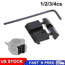 Dovetail Picatinny 11mm to 22mm Aluminum Adapter .22 cal Rifle Gun Base Adapter