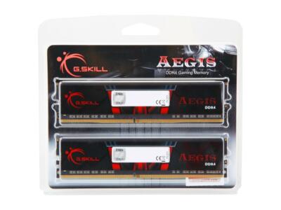 メモリー AEGIS DDR4 2666MHz 32GB (16GBx2) G.SKILL Aegis 32GB (2 x 16GB) 288-Pin PC RAM DDR4 2666 (PC4 21300