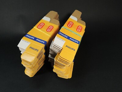 50 x PHILIPS BLANK CARTON BOX for Audio Tubes ECC83 ECC803S E188CC ECC85 EF86