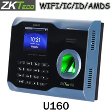 ZKTeco U160 WIFI/ID/IC/ADMS Biometric Fingerprint Time Clock Attendance System