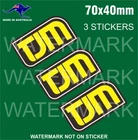 3 TJM STICKERS