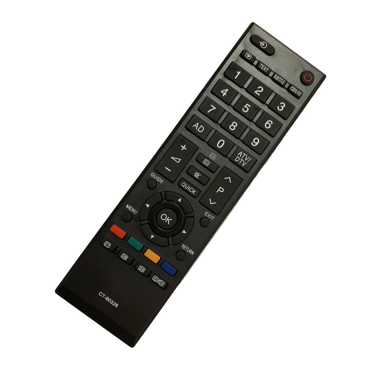 Thumbnail - Ersatz Tv Fernbedienung Für Toshiba 37av603pg Fernseher