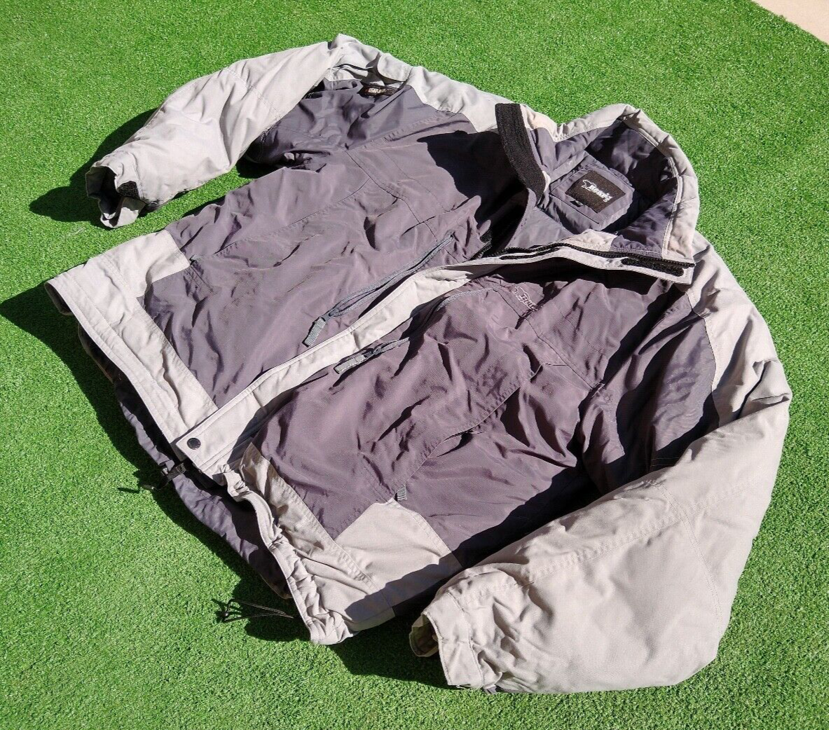 Bear USA Ski/Snow Nylon/Fleece Multi-Pocket Winter Parka Coat/Jacket SzXL VTG