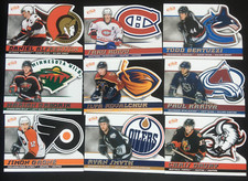 2003-04 Atomic McDonalds  lot of 9 different Hockey cards from the set. Koivu