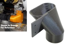 Saw Dust Redirector Collection Upgrade for DeWalt DW708 Miter Saw 2.65" / 2.25"