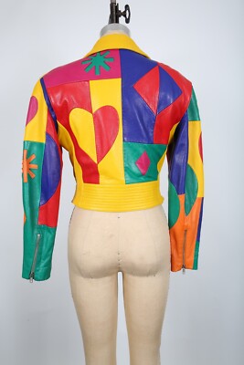 ジャケット・アウター 1980s 1990s vintage bodycon leather jkt Vintage 90s Black Leather Jacket With Fur Collar - Etsy