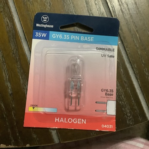 Westinghouse 04031 Bulb 35 W GY6.35 Pin Base