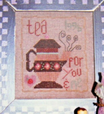 Tea for Two Counted Cross Stitch Pattern by Ewe & Eye Friends
