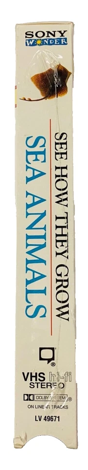 See How They Grow Sea Animals - VHS (1996) NEW SEALED - Image 3 of 4