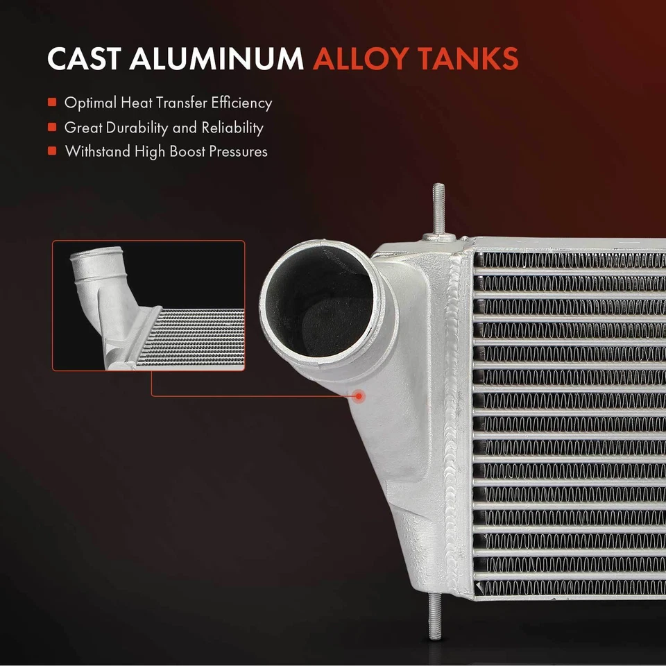 Intercooler refrigerado por aire para International Harvester 4300 4300LP 4400 4700 7300 Foto 3 de 4