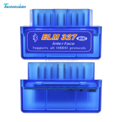 10X Mini ELM327 V2.1 OBD2 II Bluetooth Diagnostic Car Auto Interface Scanner