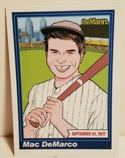 MAC DeMARCO 2017 TOUR MANN MUSIC CENTER PHILADELPHIA CONCERT TRADING CARD