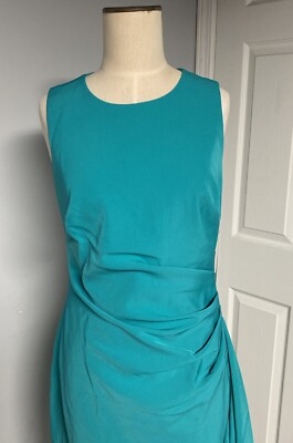 Eliza J Women's Sleeveless Boat Neck Laguna Cocktail Dress Blue Aqua Size 8 | eBay Eliza J Women's Sleeveless Boat Neck Laguna Cocktail Dress Blue Aqua Size 8 | eBay