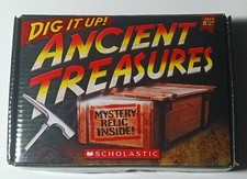 Dig It Up Ancient Treasures - Mystery Activity Kit Open Box, Never Used