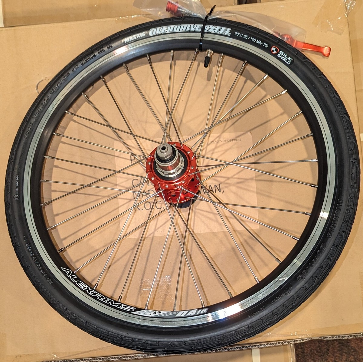 前輪20インチホイール SHIMANO RS400×ALEXRIMS DA16 2026年最新】ALEXRIMS DA16の人気アイテム - メルカリ