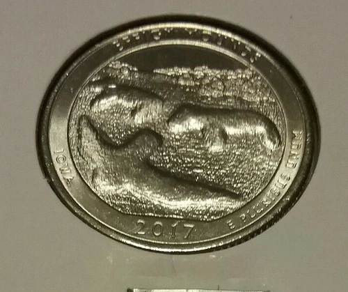 2017-P America the Beautiful Quarters Effigy Mounds — photo from the most recent tracked eBay sale