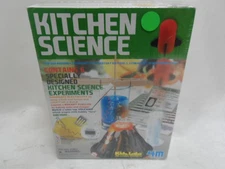 BRAND NEW SEALED 4M Kitchen Science Kit Kidz Labs Fun Science Products 7735-6