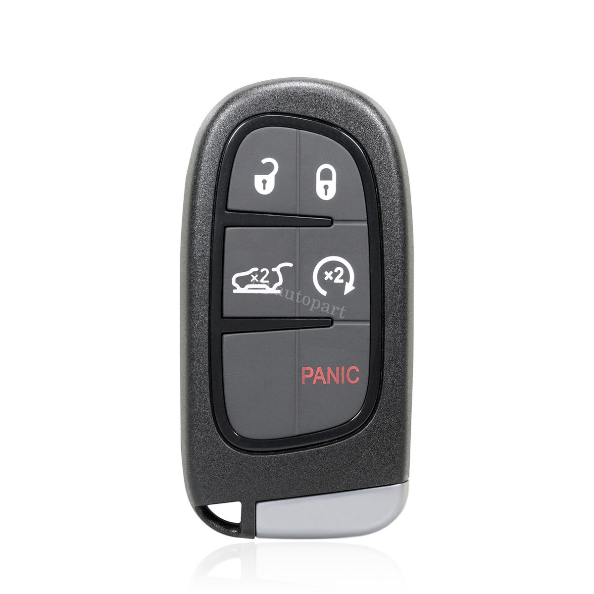 Replacement Key Fob For 2014-2019 Jeep Cherokee - 5 Button Remote Keyless Entry GQ4-53T