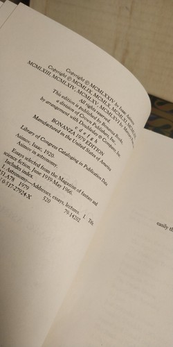 4 books by Isaac Asimo ~ Is Anyone There 1st ed NEMESIS frontiers 2 ASTRONOMY X4 - Picture 10 of 24