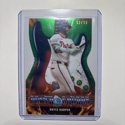 2026 Bowman Bryce Harper Power Chords Die Cut Insert /99 Philadelphia Phillies