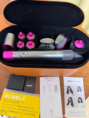 Dyson Hair dryer Multi Styler Airwrap complete HS01VNSFN Pink Silver Color F/JPN