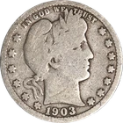 1903-S Barber Quarter