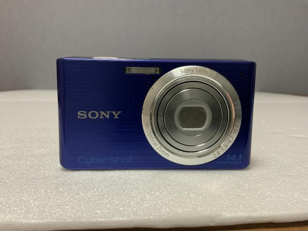 SONY Cyber-shot DSC-W610 青　難あり SONY Cyber Shot DSC-W610 Blue Digital Camera 4x Zoom 14.1MP