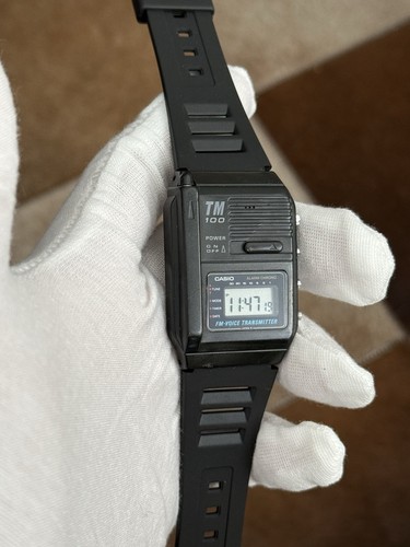Rare Vintage Casio TM-100 Voice Transmitter Antenna Watch Module 661 JDM 1980s - Bild 6 von 10
