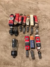 Untested Lot of 11 Vacuum Tubes Radio Television