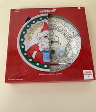 Creatology Kids Craft Kit - Christmas Santa Cookie Plate Holiday Kit Set - New