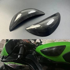 Fuel Tank Guard Corner Guard Carbon Fiber for Kawasaki ZX-6R 2019-25
