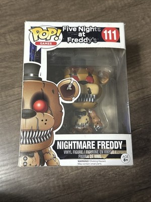 Funko Pop! Games FNAF Five Nights at Freddy's Nightmare Freddy Fazbear #111
