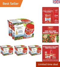 Convenient 16-Pack Finely Chopped 400g Italian Tomatoes - Perfect for Sauces