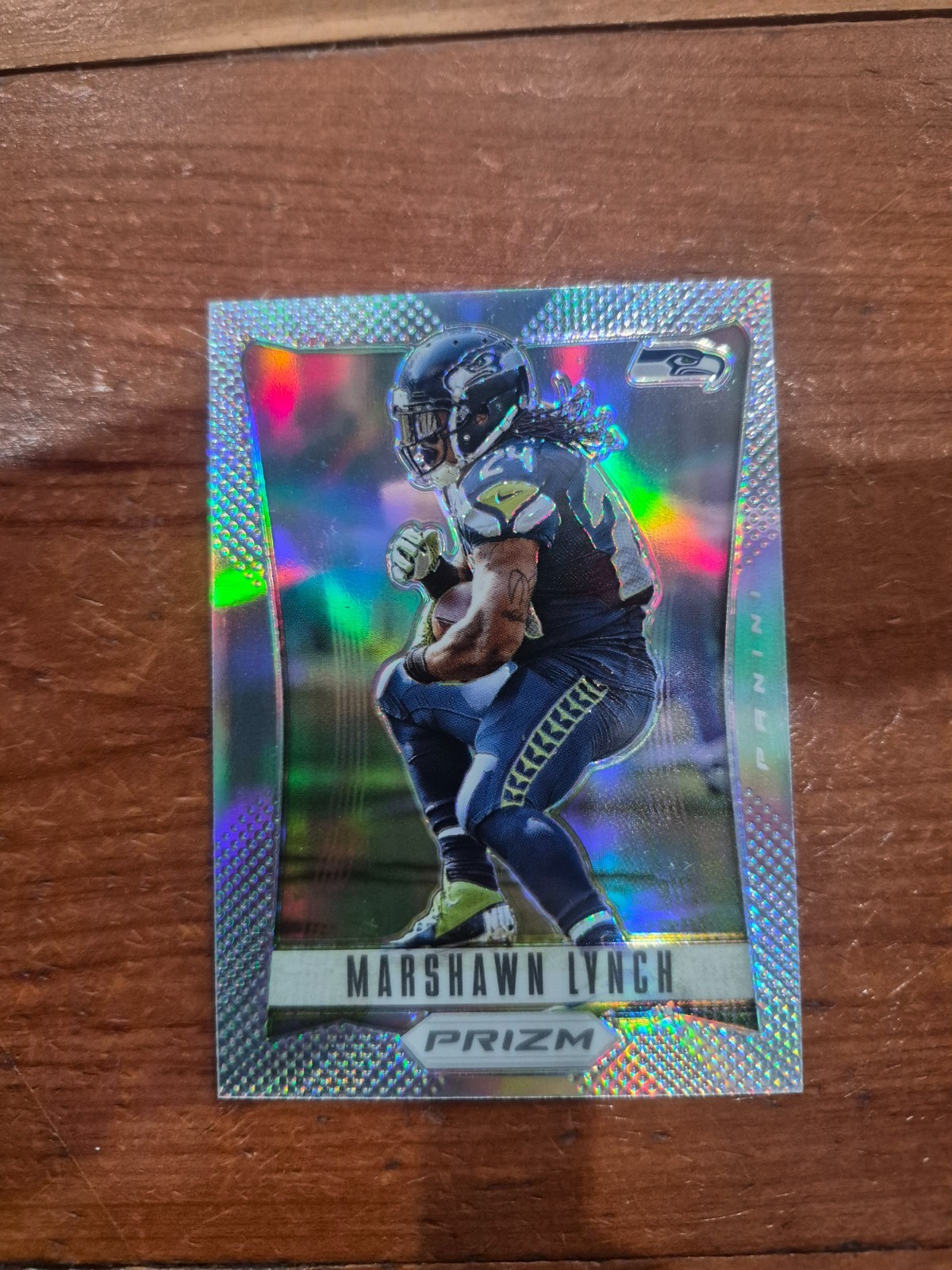 2012 Panini Prizm Marshawn Lynch Silver Prizm SP !! 🔥🔥 Seattle Seahawks