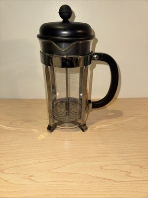 Chambord Bodum 1''1/2 Cup Glass French Press Single Serve Coffee Makers