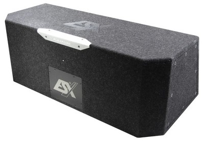 ESX DBX208BPQ 2x 8  (20 cm) Dual-Bandpass-System Gehäusesubwoofer 800 Watt
