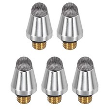 5Pcs Stylus Pen Fiber Tips 5mm Conductive External Thread Replacement, Gray