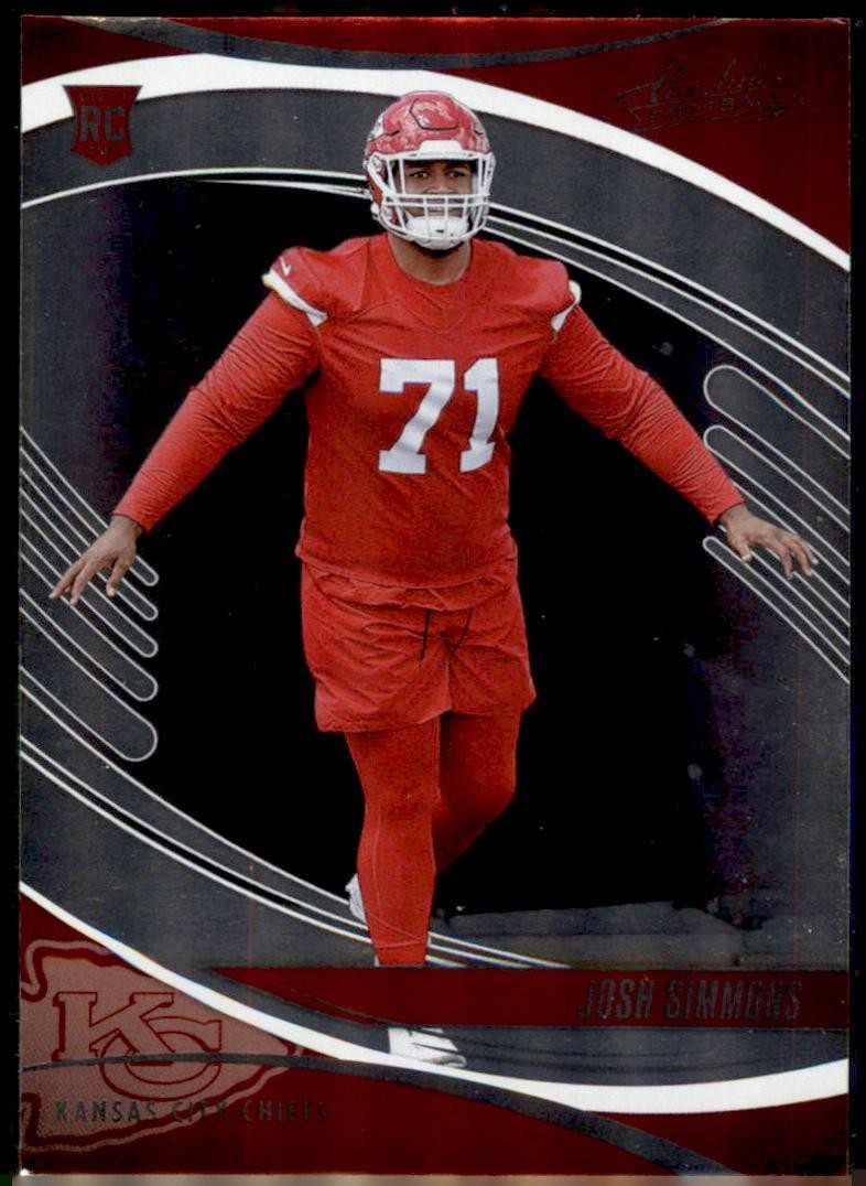 2025 Panini Absolute #146 Josh Simmons Retail