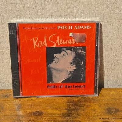ROD STEWART - Faith Of The Heart - CD - Single - RARE Main Title Patch Adams NEW