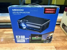Medion LED HD Projector 1280 x 720p. Images Projects 45”-200" BRAND NEW