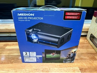 Medion LED HD Projector 1280 x 720p. Images Projects 45 -200'' BRAND NEW