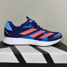 Adidas Adizero RC 4 Blue Red White Lace up Running Sneakers GZ0181 Men's Sizes