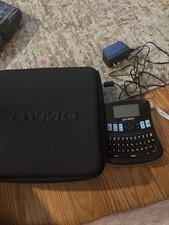DYMO LabelManager 210D Label Maker with Case Power Adapter Tested Working