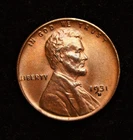 1931-D Lincoln Wheat Cent  UNC