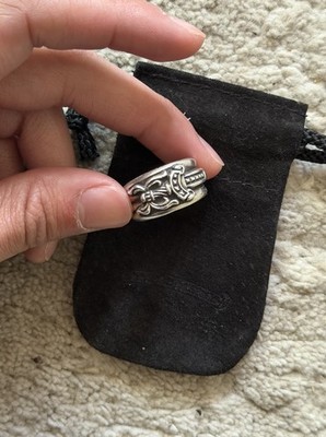AUTHENTIC Chrome Hearts Dagger Ring US Size 8