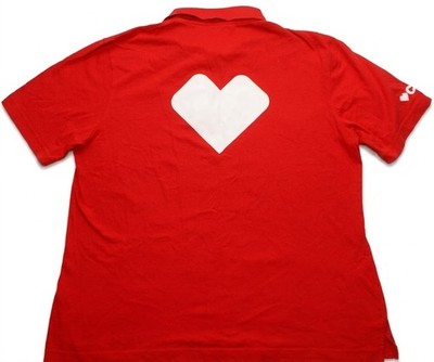 Womens CVS Pharmacy Heart Employee Uniform Polo Work Shirt, 2XL XXL