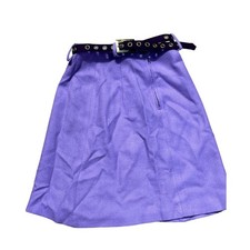 Russ Purple Wool Blend Skirt 1960's