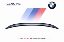 BMW 3 SERIES G80 M3 REAR BOOT LIP SPOILER 2020 ONWARDS GENUINE 5162 8074906
