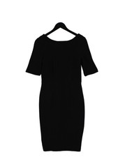 Boden Bodycon Midi Dress UK10 in Black